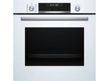 BOSCH pećnica Serie 6| Bijela A, PIROLIZA, AutoPilot 30,71L,AirFry, Teleskopska vodilica, 10 progra HBG578EW3