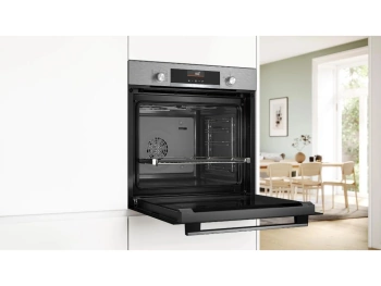 BOSCH pećnica  Serie 6| INOX, A+, AirFRY, EcoClean,Vodilica,AutoPilot 10,71L HBG536ES4