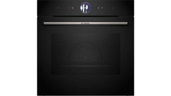 BOSCH pećnica  Serie 8|CRNA, Dodavanje PARE, AirFryer, A+, AutoOFF, Glasnovne naredbe, HomeConnect HSG7361B1
