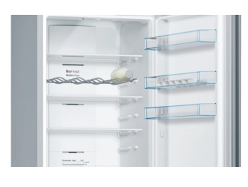 BOSCH Samostojeći Serie 4|No Frost, 203 X 60, INOX H:279L, Z:86L, 203CM, 39dB KGN39VLEB