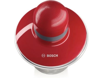 BOSCH sjeckalica 400W, CRVENA, 0.8L,INOX nož, ploča za tučenje vrhnja, SL MMR08R2