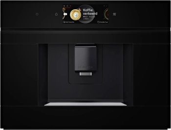Bosch ugradbeni caffe aparat Serie 8| Crni,30 postavki,Aroma Select, AutoMilk Clean CTL7181B0