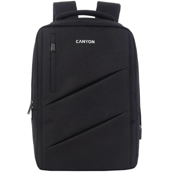CANYON backpack BPE-5 Urban USB 15.6'' Black