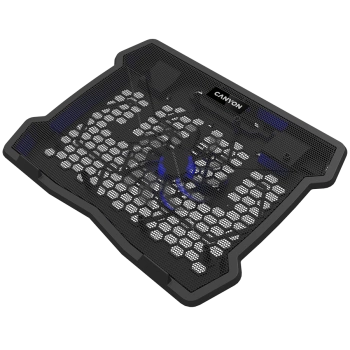 CANYON cooler NS02 1Fan 2USB LED Black