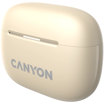 CANYON headset OnGo TWS-10 ANC+ENC Beige