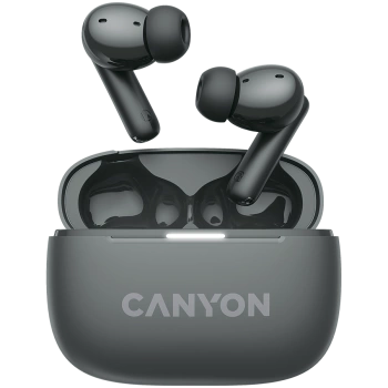 CANYON headset OnGo TWS-10 ANC+ENC Grey