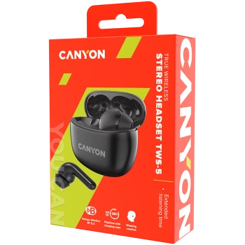 CANYON headset TWS-5 Black