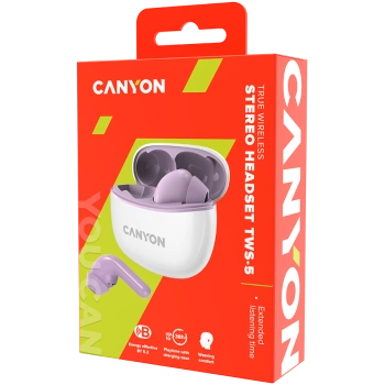 CANYON headset TWS-5 Purple