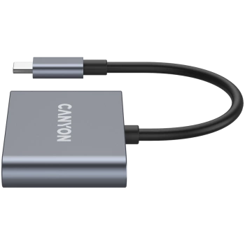 CANYON hub DS-3 3in1 USB-C Dark Grey