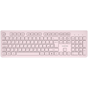 CANYON keyboard HKB-W01 UK/US AAA Wireless Beige