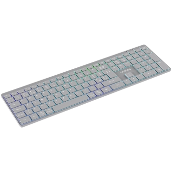 CANYON keyboard HKB-W11 UK/US RGB Dual Mode Wireless Grey