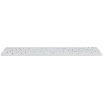 CANYON keyboard HKB-W11 UK/US RGB Dual Mode Wireless White