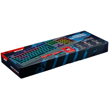 CANYON keyboard Interceptor GK-8 RGB EN Wired Dark Grey
