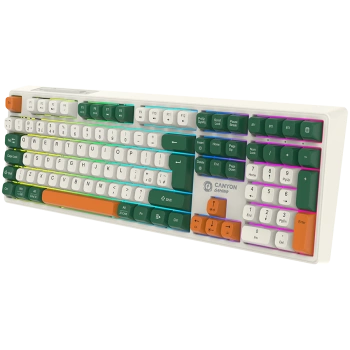 CANYON keyboard Shadder GKW-11 Mech RGB UK/US Wireless White
