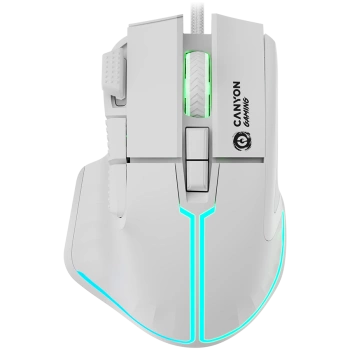 CANYON mouse Fortnax GM-636 RGB 9buttons Wired White