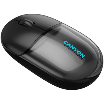 CANYON mouse OnClick 24 BT/ Wireless Transparent/Black