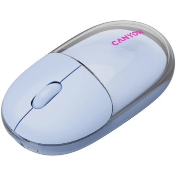 CANYON mouse OnClick 24 BT/ Wireless Transparent/Blue