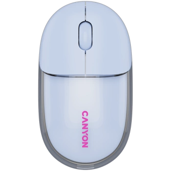 CANYON mouse OnClick 24 BT/ Wireless Transparent/Blue
