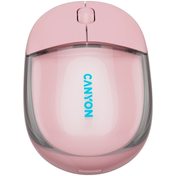 CANYON mouse OnClick 24 BT/ Wireless Transparent/Pink