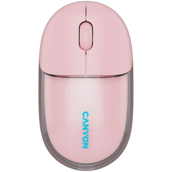 CANYON mouse OnClick 24 BT/ Wireless Transparent/Pink