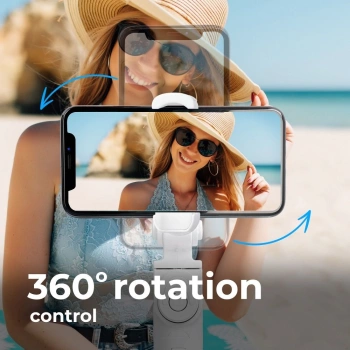 Combo selfie sa stalkom, LED flash i daljinskim upravljačem