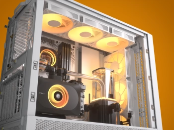 CORSAIR FRAME 4000D RS ARGB WCase, 3xRS120 ARGB fans360mm radiator, 170mm cooler