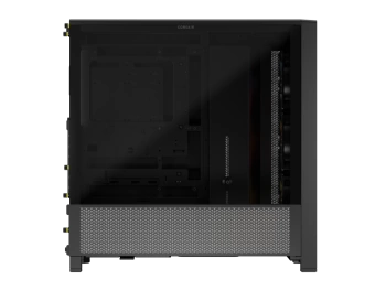 CORSAIR FRAME 4000D RS ARGB3xRS120 ARGB fans, 360mm rad170mm cooler, 430mm GPU, ATX, Black