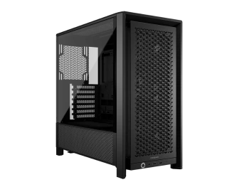 CORSAIR FRAME 4000D RS Case3xRS120 fans, 360mm radiator170mm cooler, 430mm GPU, ATX, Black