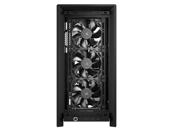CORSAIR FRAME 4000D RS Case3xRS120 fans, 360mm radiator170mm cooler, 430mm GPU, ATX, Black