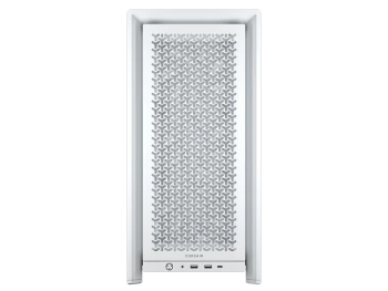 CORSAIR FRAME 4000D RS Case3xRS120 fans, 360mm radiator170mm cooler, 430mm GPU, ATX, White