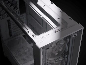 CORSAIR FRAME 4000D RS Case3xRS120 fans, 360mm radiator170mm cooler, 430mm GPU, ATX, White