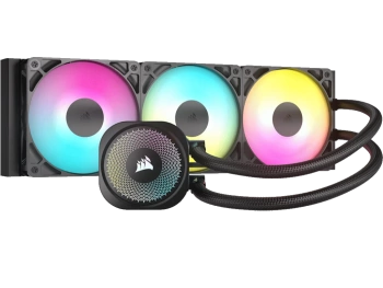 CORSAIR NAUTILUS 360 RS AIOLiquid CPU Cooler, Black,RS120LGA1851, LGA1700, AM5, AM4