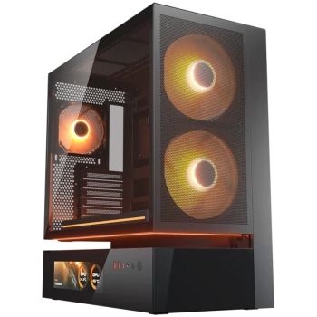COUGAR CFV235 Mesh Vision PC Case, Mid Tower, Black