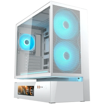 COUGAR CFV235 Mesh Vision PC Case, Mid Tower, White