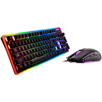 Cougar | Deathfire EX | 37DF2XNMB.0002 | Keyboard + Mouse Bundle| Keyboard: Hybrid / 8 color Backlight | Mouse: ADNS-5050 / 2000 dpi