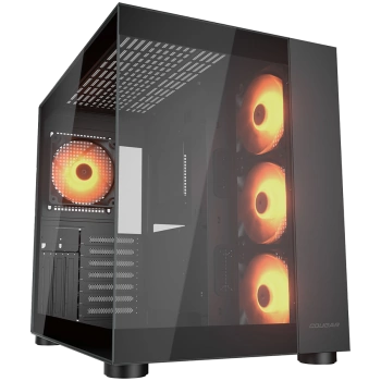 COUGAR FV150 RGB PC Case, Mid tower, Black