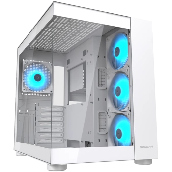 COUGAR FV150 RGB PC Case, Mid tower, White