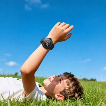 Dječiji pametni sat HOCO Y107 4G GPS crni