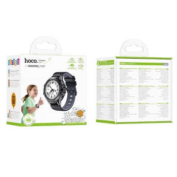 Dječiji pametni sat HOCO Y107 4G GPS crni