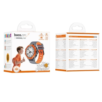 Dječiji pametni sat HOCO Y107 4G GPS orange