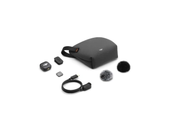 DJI Mic 3 TransmitterMikrofon,prijenos do 250m,5.5hsnimanje,48kHz 24 zvuk,8GB pohrana