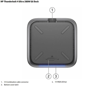 Docking HP Thunderbolt 4 Ultra 280W G6 (AW5M5UT)