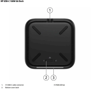 Docking HP USB-C 100W G6 (9X3V1UT)