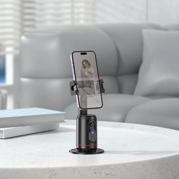 Držač za mobitel HOCO 360 auto face tracking K23 crni