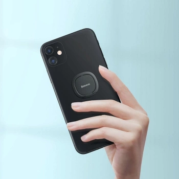 Držač za telefon Baseus SUYB-0A ring holder sivi