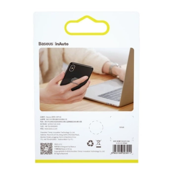 Držač za telefon Baseus SUYB-0A ring holder sivi