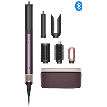 Dyson Uvijač za kosu, 1300 W, kovrče, valovi, ravnanje, sušenje - Airwrap Coanda2x Jasper Plum S+W