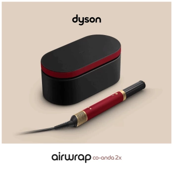 Dyson  Uvijač za kosu, 1300 W, kovrče, valovi, ravnanje, sušenje - Airwrap Coanda2x Red/Gold S.+W