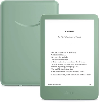 E-book čitač Amazon Kindle 16GB (2024) 6inch zeleni