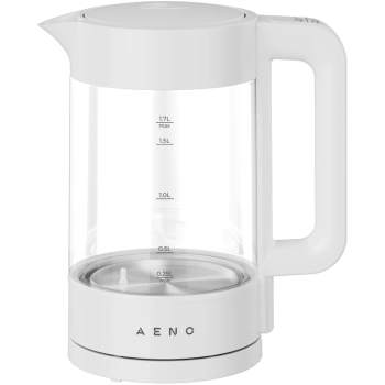 Electric Kettle, white, 220-240V, 1850-2200W, 1.7L, Keep warm 30 min, 40,60,80,90,100, console in Handle